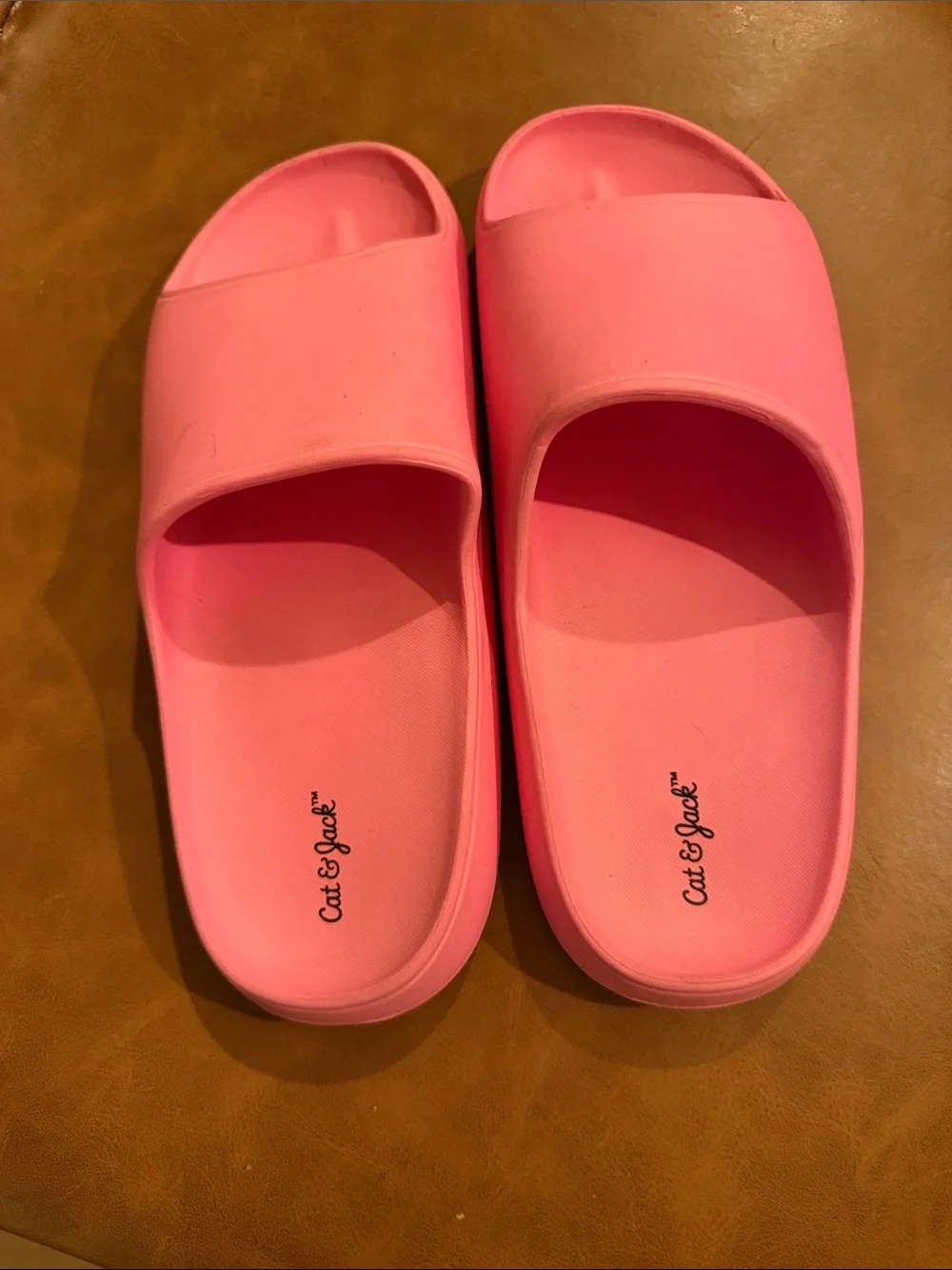 Cat & Jack Pink Slide Sandals for Kids